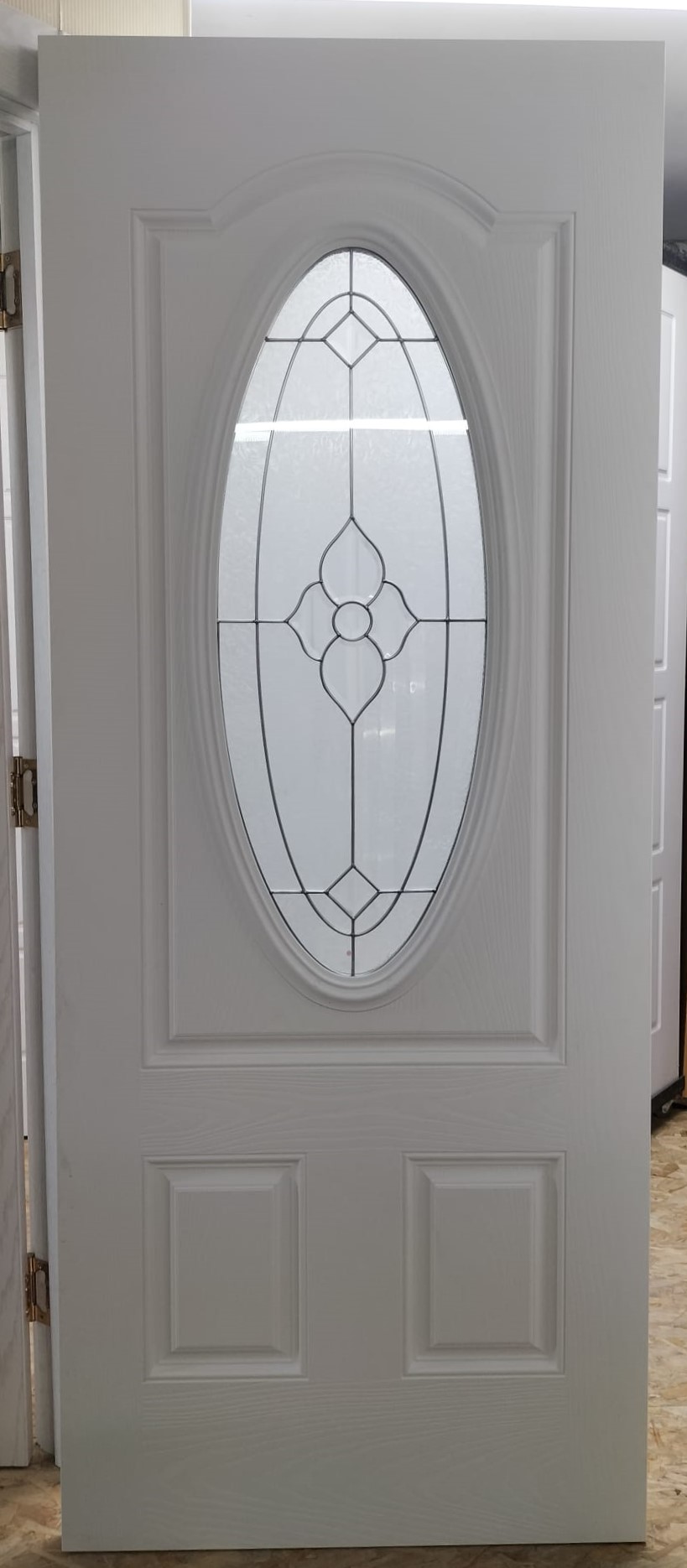 oval front door