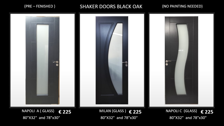 black doors